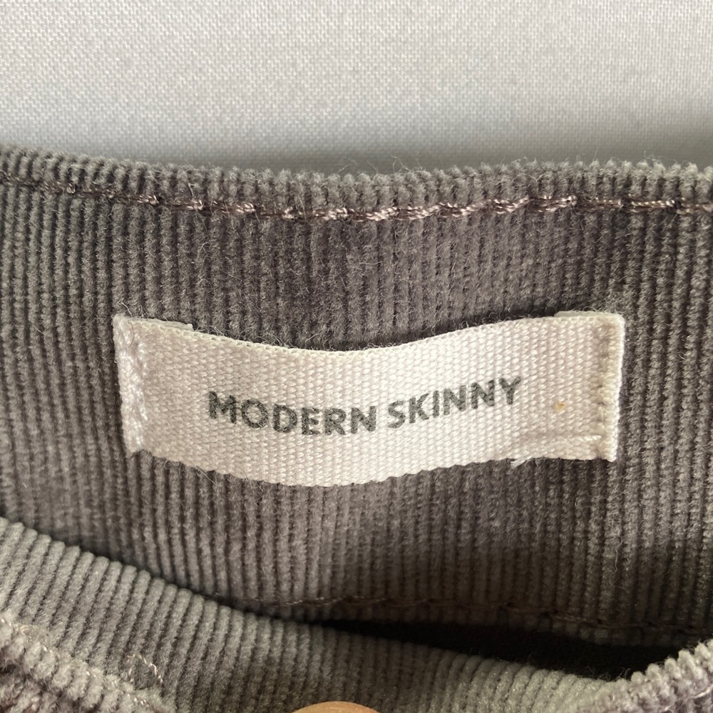 LOFT Gray Corduroy Pants - Picture 5 of 7